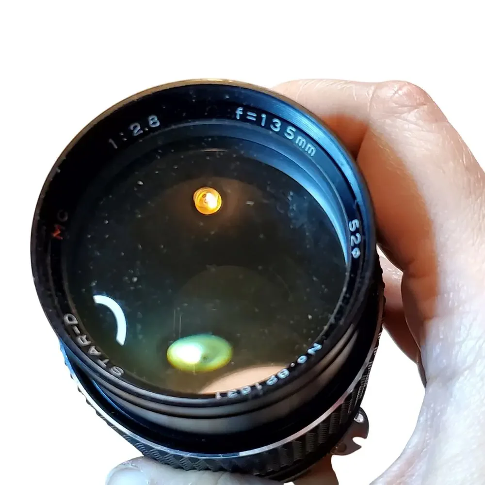 Star-d MC 1:2.8 f=135mm 52 No 821631 Camera Lens with Sony Case